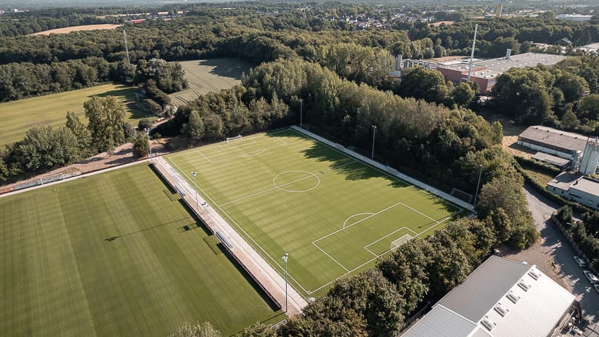 Luftbild des Talentwerks Bochum